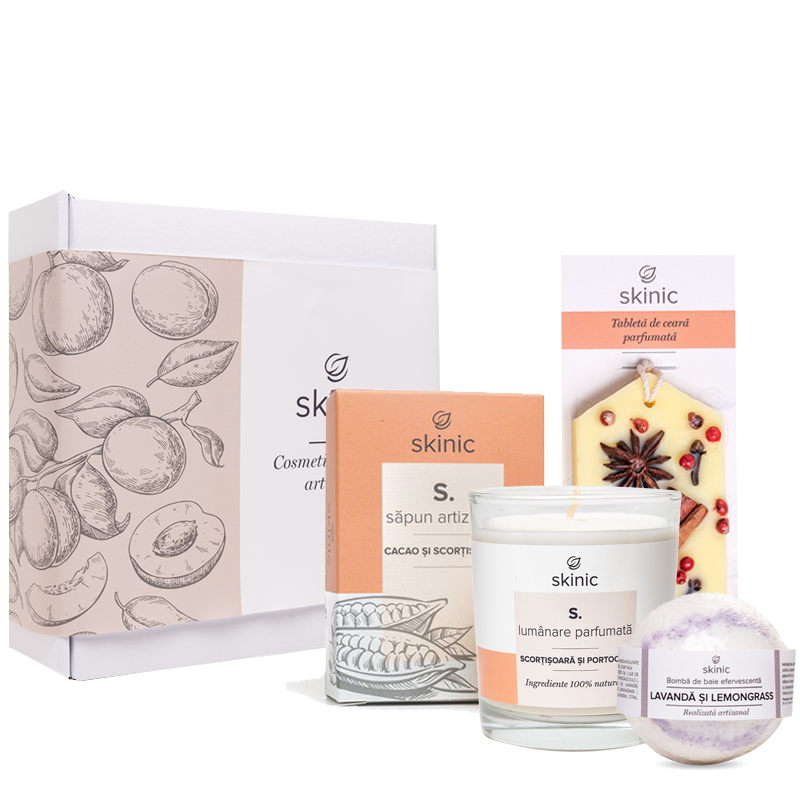 Set Cadou Vanilie Si Scortisoara Crem