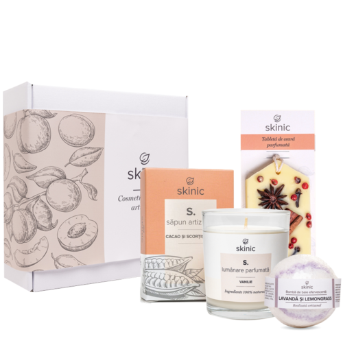 Set cadou Vanilie si Scortisoara Crem